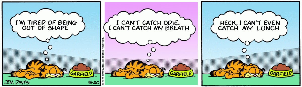 Garfield, September 20, 1983
