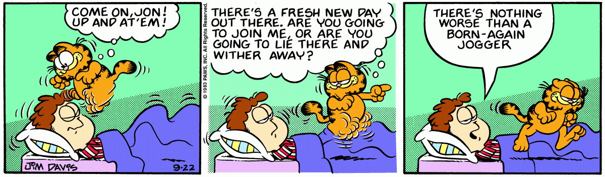 Garfield, September 22, 1983