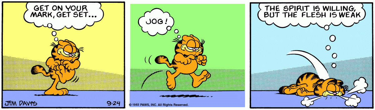 Garfield, September 24, 1983