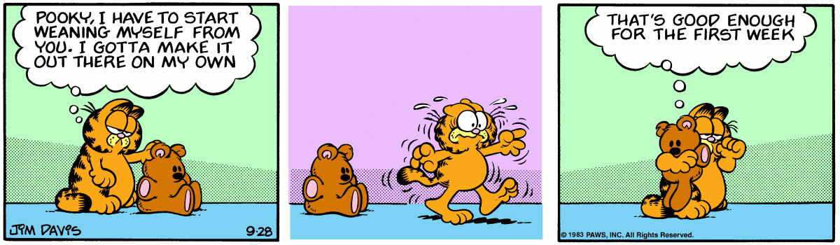 Garfield, September 28, 1983