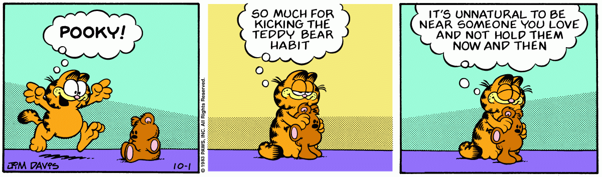 Garfield, October 1, 1983