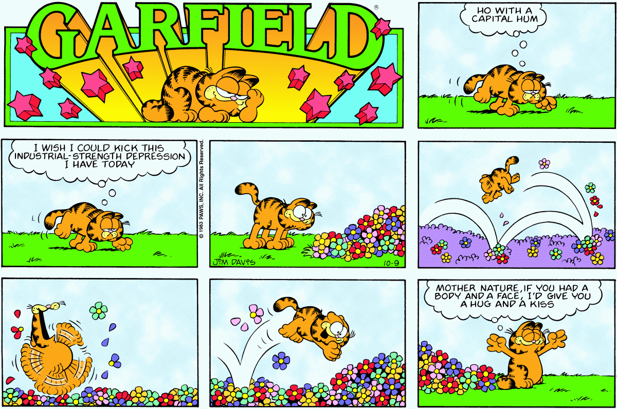 Garfield, October 9, 1983