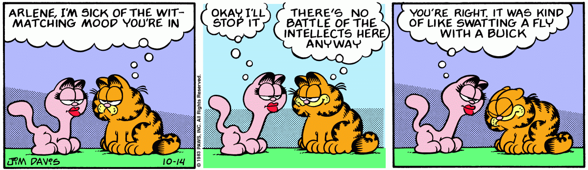 Garfield, October 14, 1983