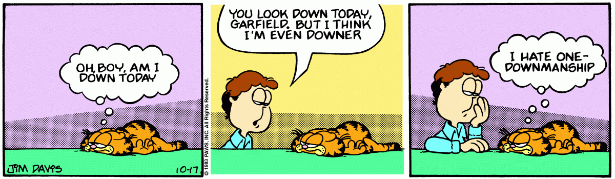 Garfield, October 17, 1983