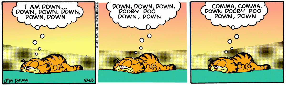 Garfield, October 18, 1983