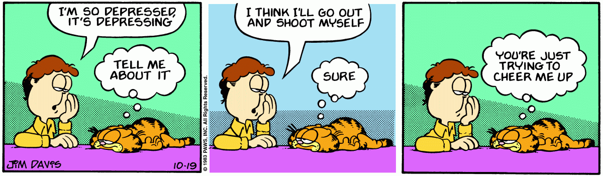 Garfield, October 19, 1983