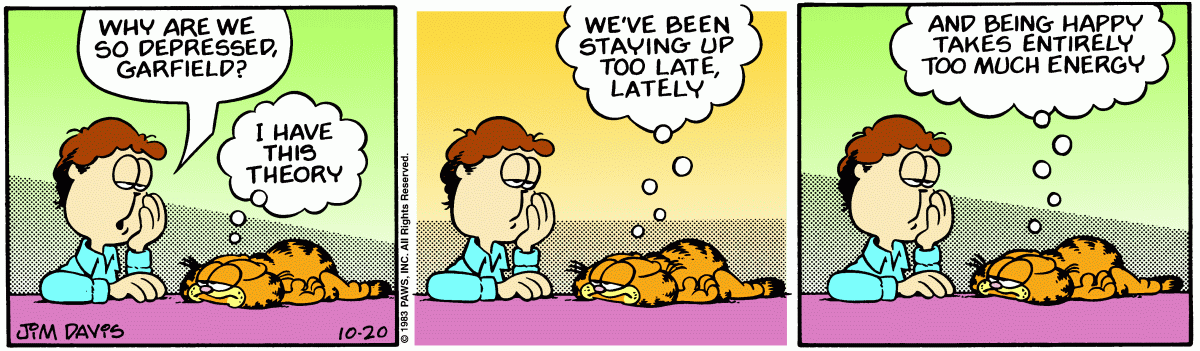 Garfield, October 20, 1983