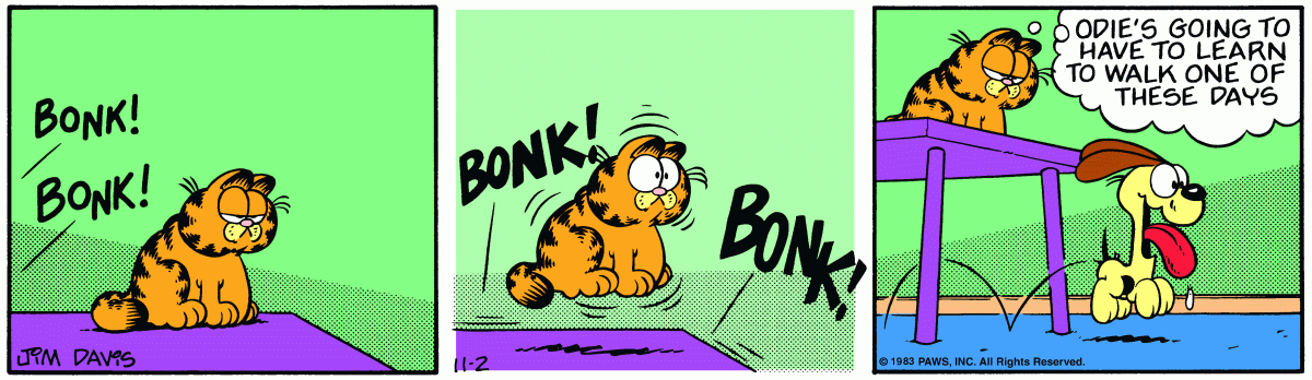 Garfield, November 2, 1983