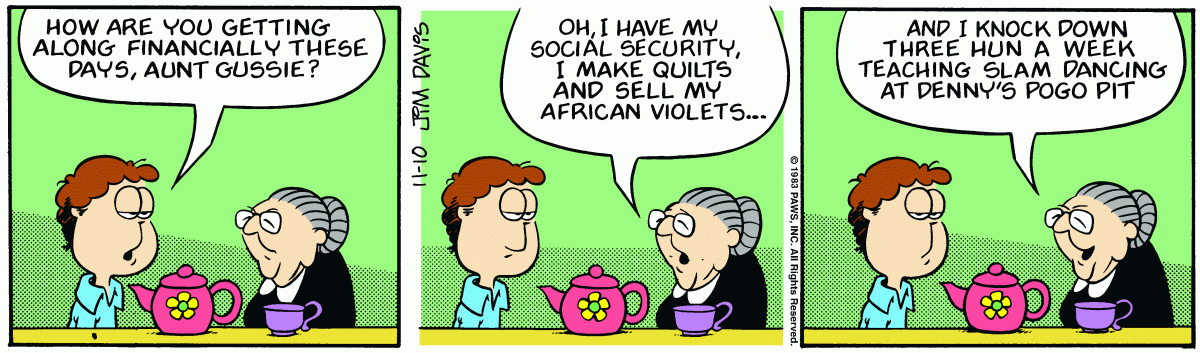 Garfield, November 10, 1983