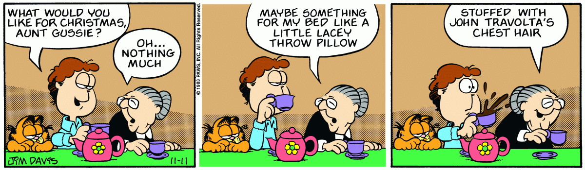 Garfield, November 11, 1983