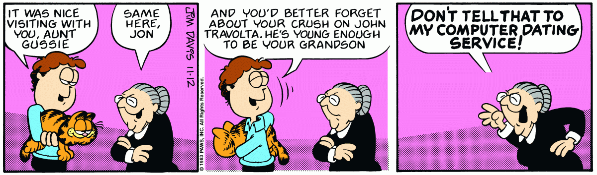 Garfield, November 12, 1983