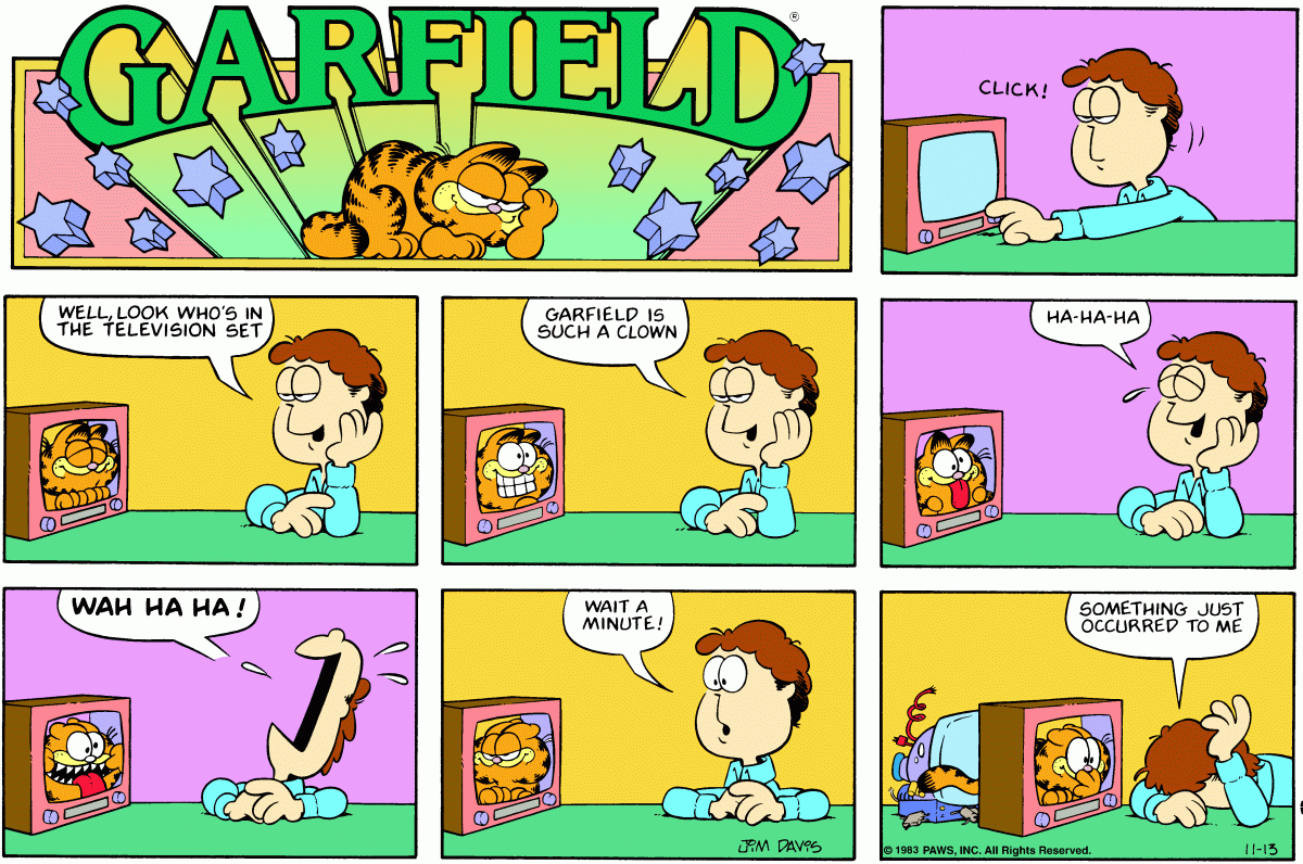 Garfield, November 13, 1983