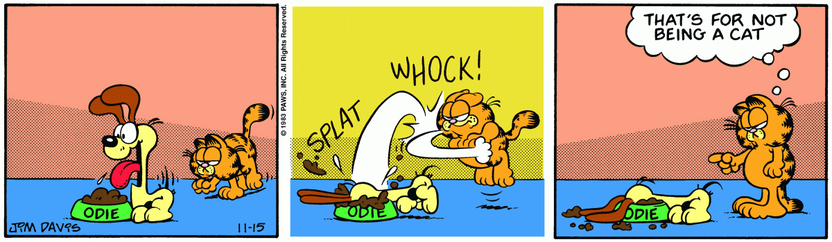 Garfield, November 15, 1983