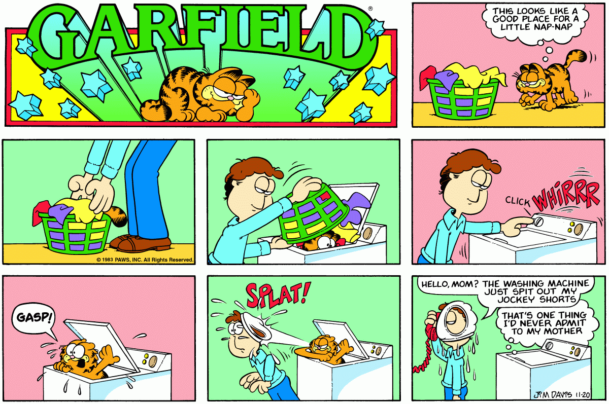 Garfield, November 20, 1983