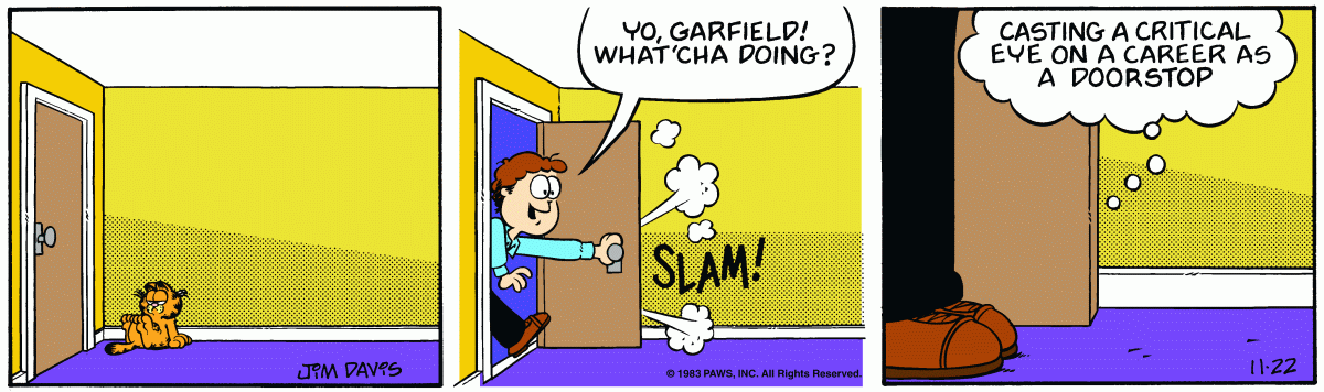 Garfield, November 22, 1983