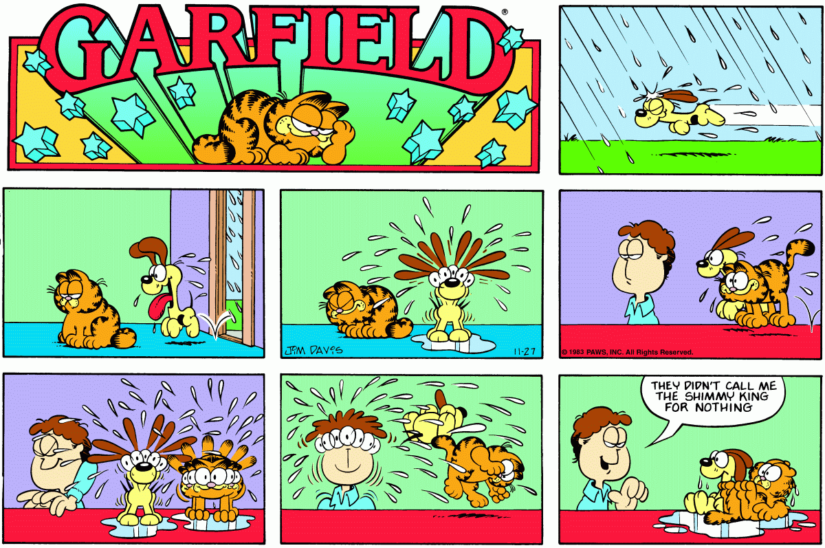 Garfield, November 27, 1983