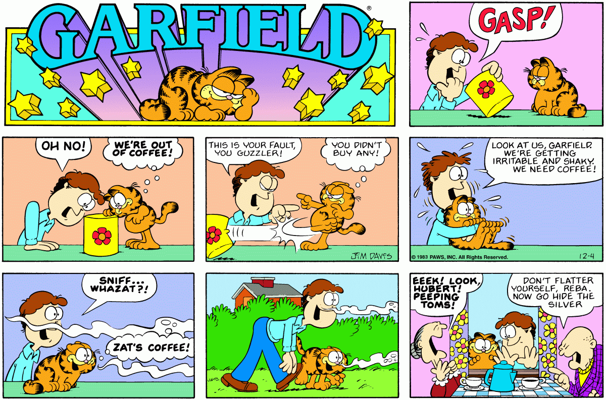 Garfield, December 4, 1983
