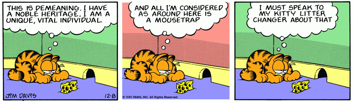 Garfield, December 8, 1983