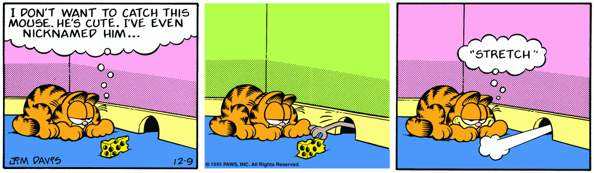 Garfield, December 9, 1983