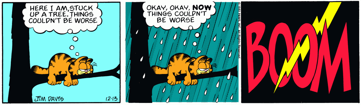 Garfield, December 13, 1983