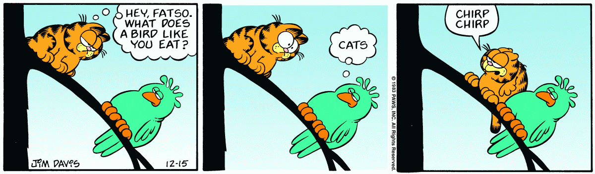Garfield, December 15, 1983