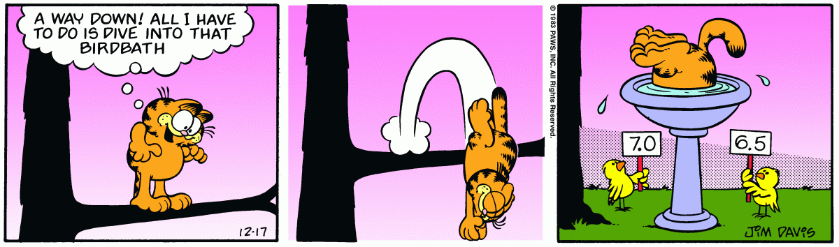 Garfield, December 17, 1983