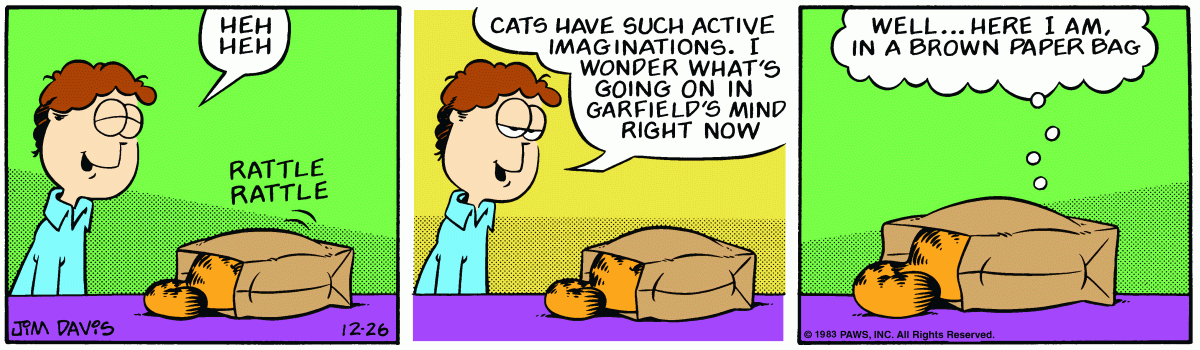 Garfield, December 26, 1983