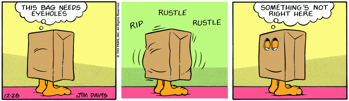 Garfield, December 28, 1983