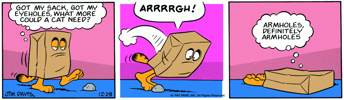 Garfield, December 29, 1983
