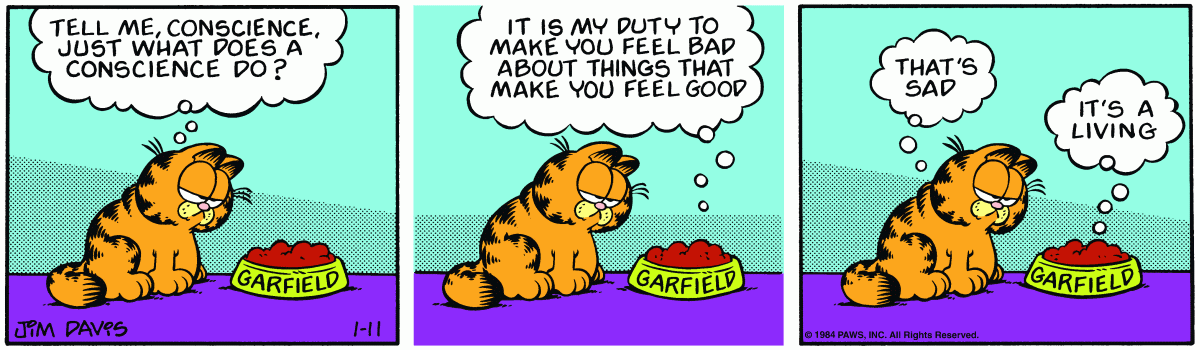 Garfield, January 11, 1984