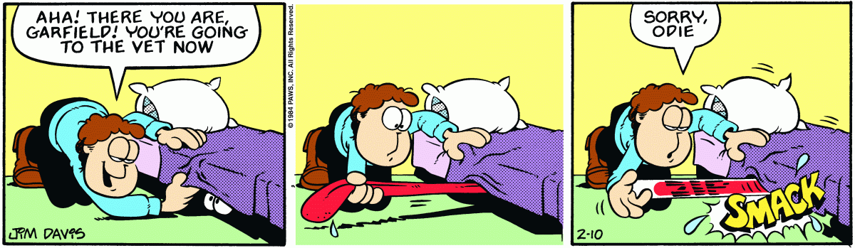 Garfield, February 10, 1984