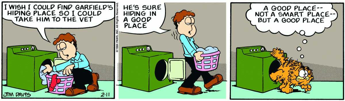 Garfield, February 11, 1984