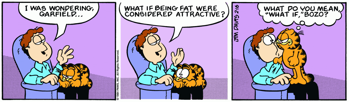 Garfield, February 16, 1984