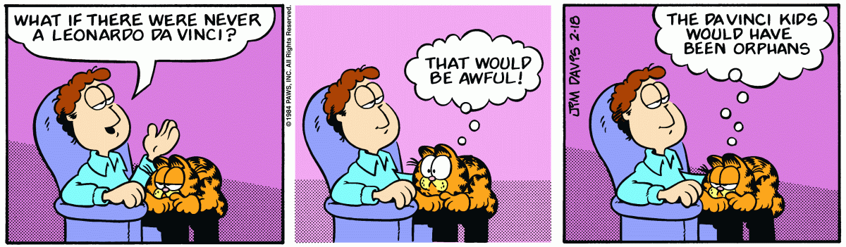 Garfield, February 18, 1984