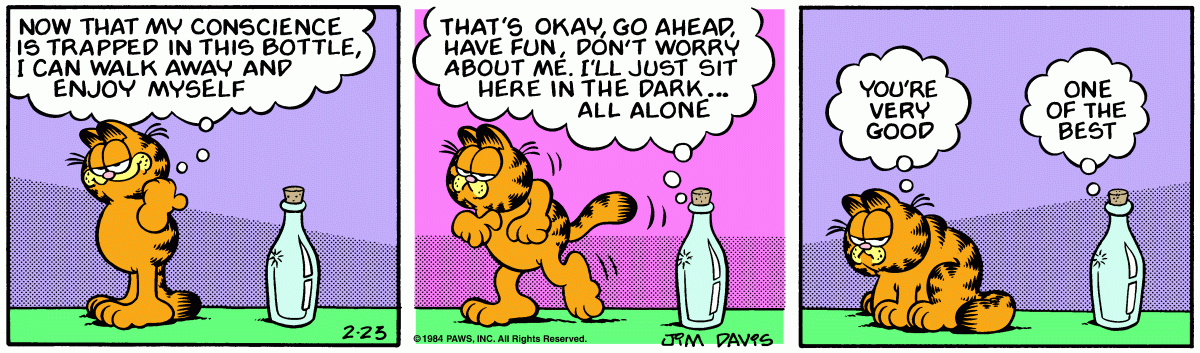 Garfield, February 23, 1984