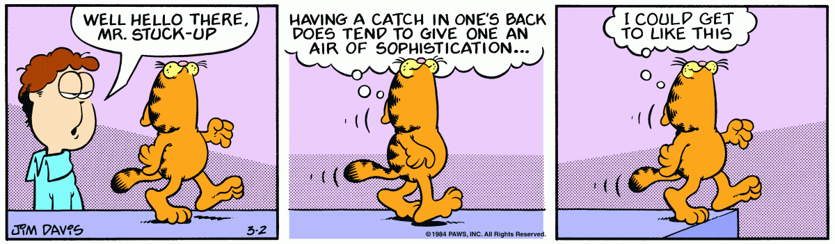 Garfield, March 2, 1984