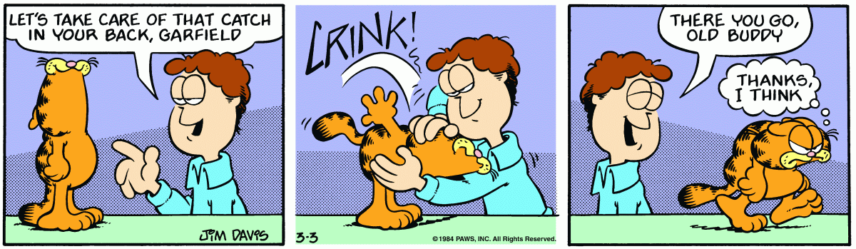 Garfield, March 3, 1984