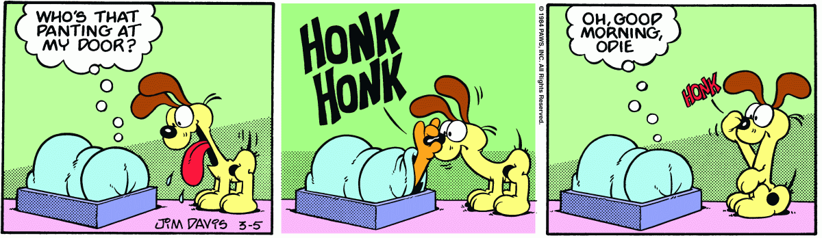Garfield, March 5, 1984