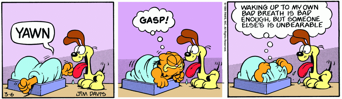 Garfield, March 6, 1984