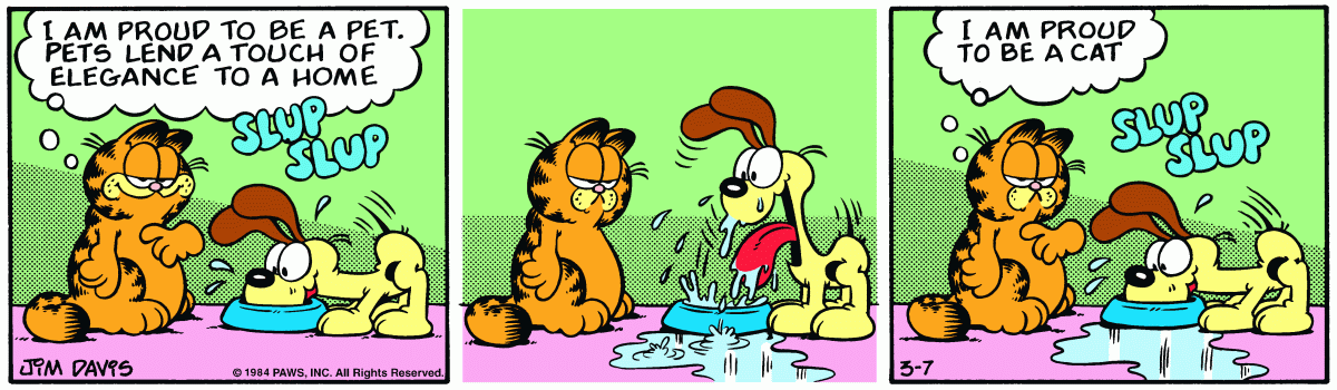 Garfield, March 7, 1984