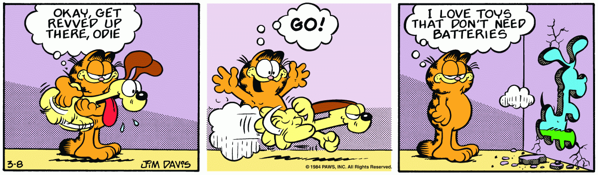 Garfield, March 8, 1984