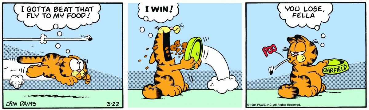 Garfield, March 22, 1984