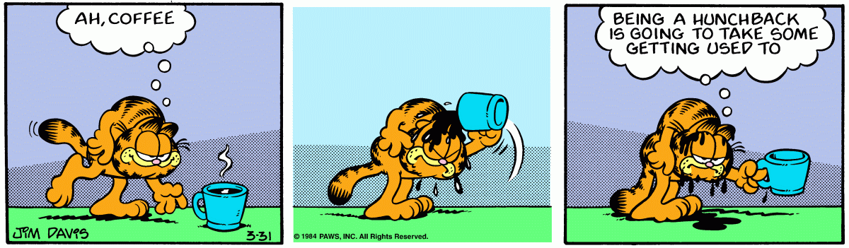 Garfield, March 31, 1984