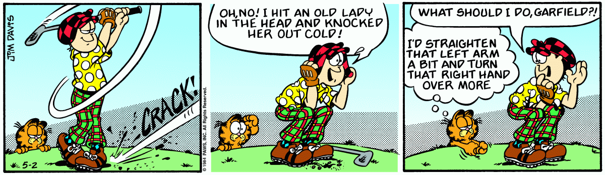 Garfield, May 2, 1984