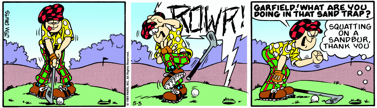 Garfield, May 3, 1984