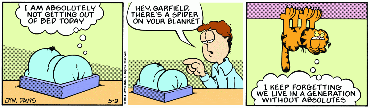 Garfield, May 9, 1984