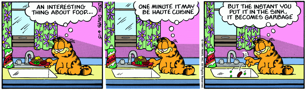 Garfield, June 15, 1984