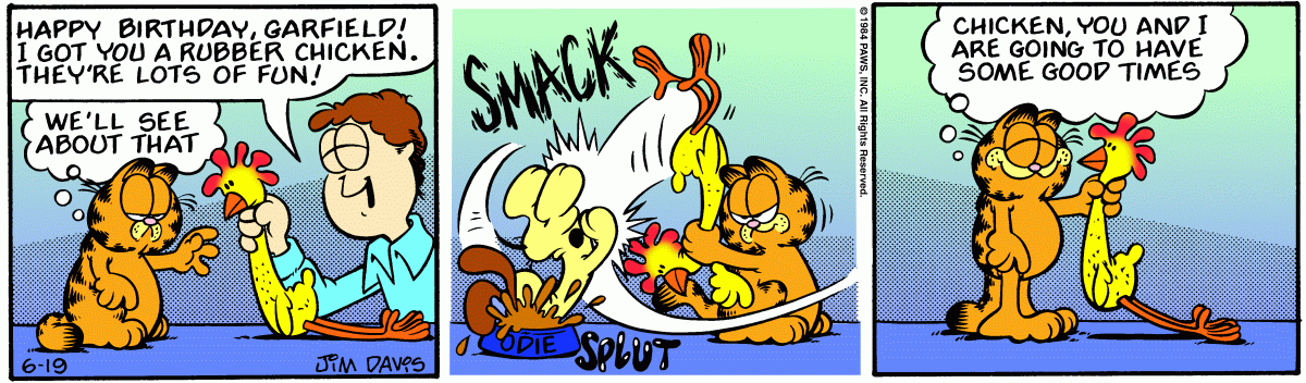 Garfield, June 19, 1984