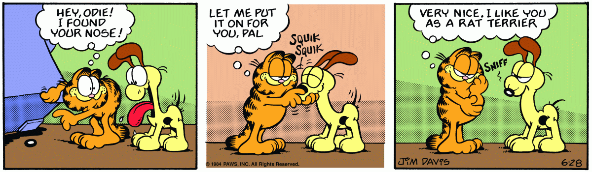 Garfield, June 28, 1984