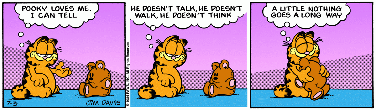 Garfield, July 3, 1984